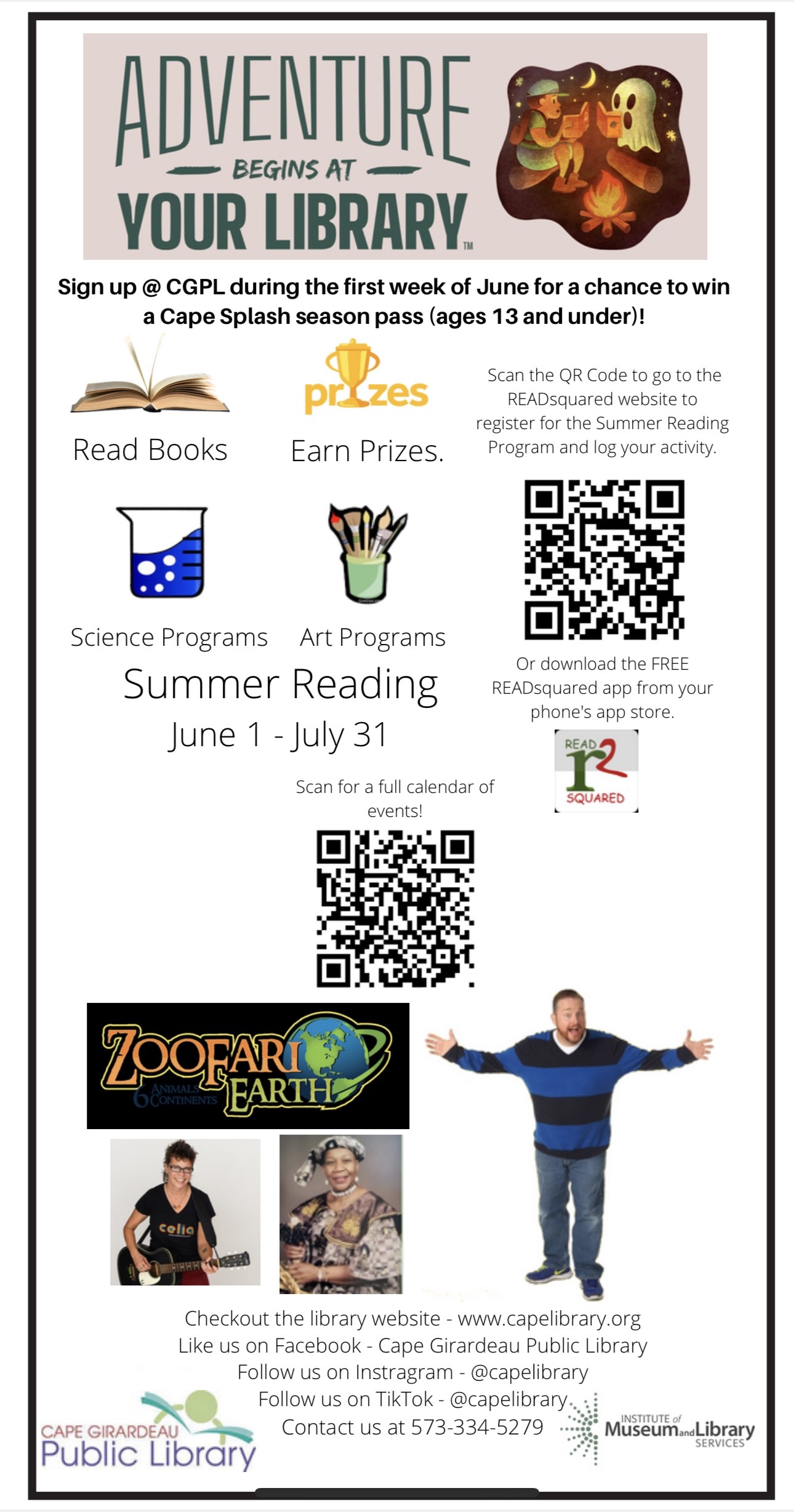Summer Reading Program - Cape Library