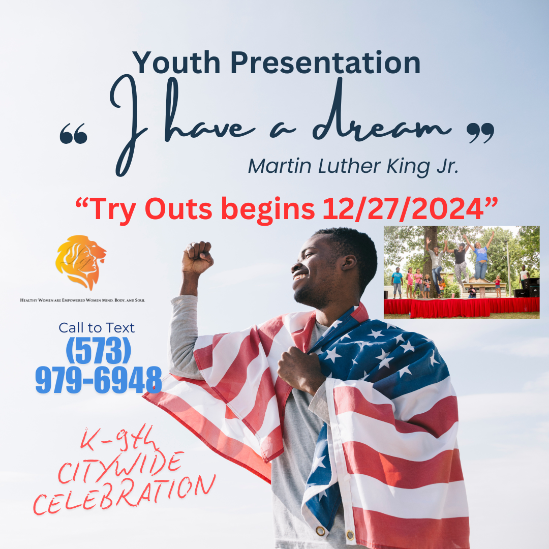 I have a Dream MLK Youth Celebration flyer