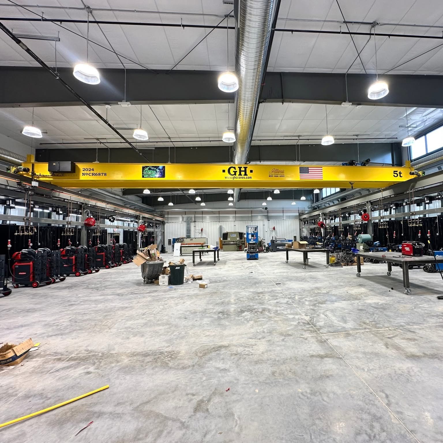 state of the art welding lab