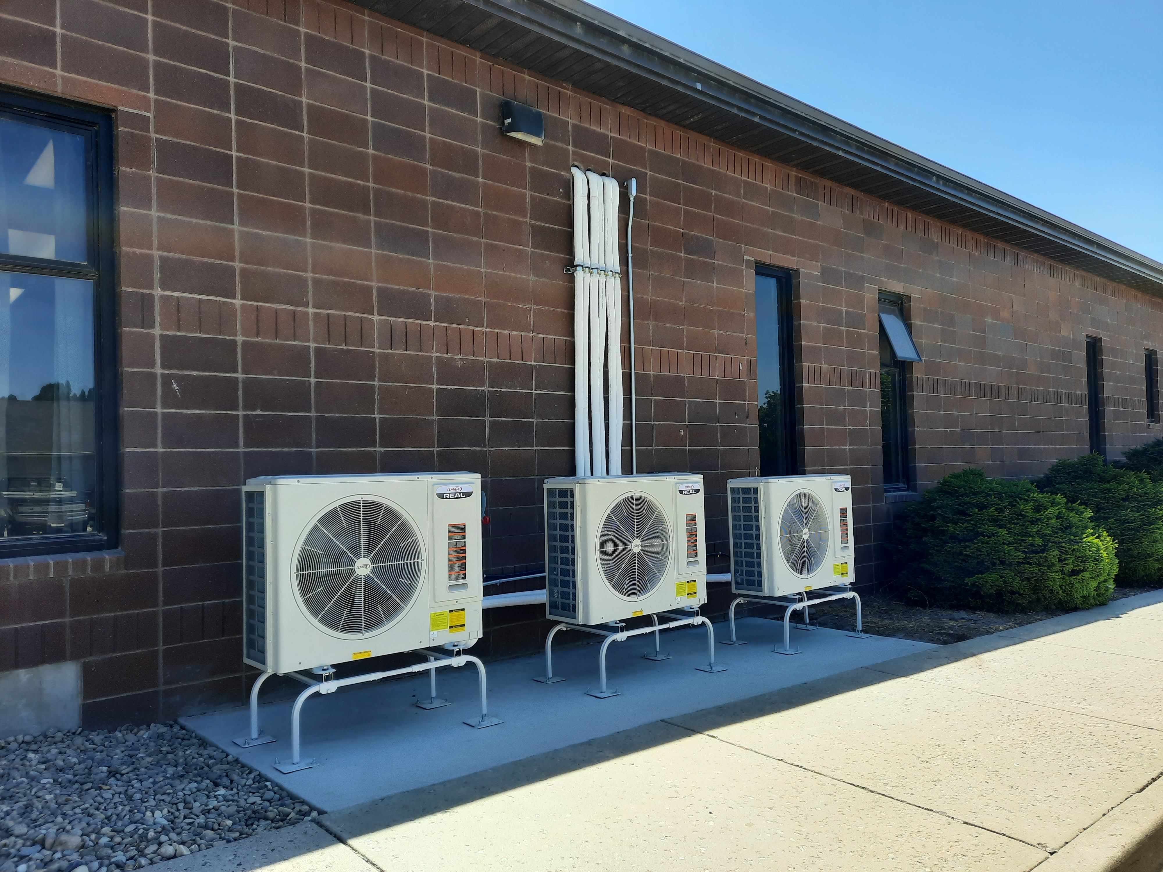 AC units at the high school