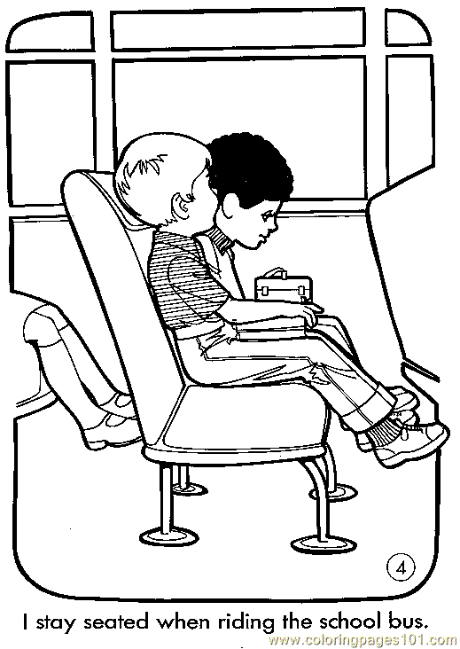 riding bus