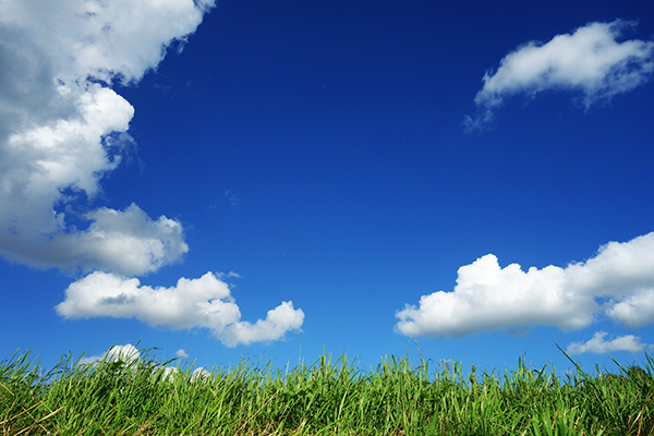 blue sky