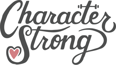 character strong logo
