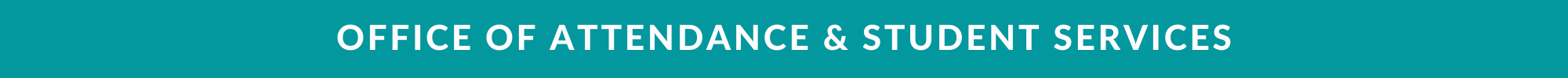 Attendance & Student Services