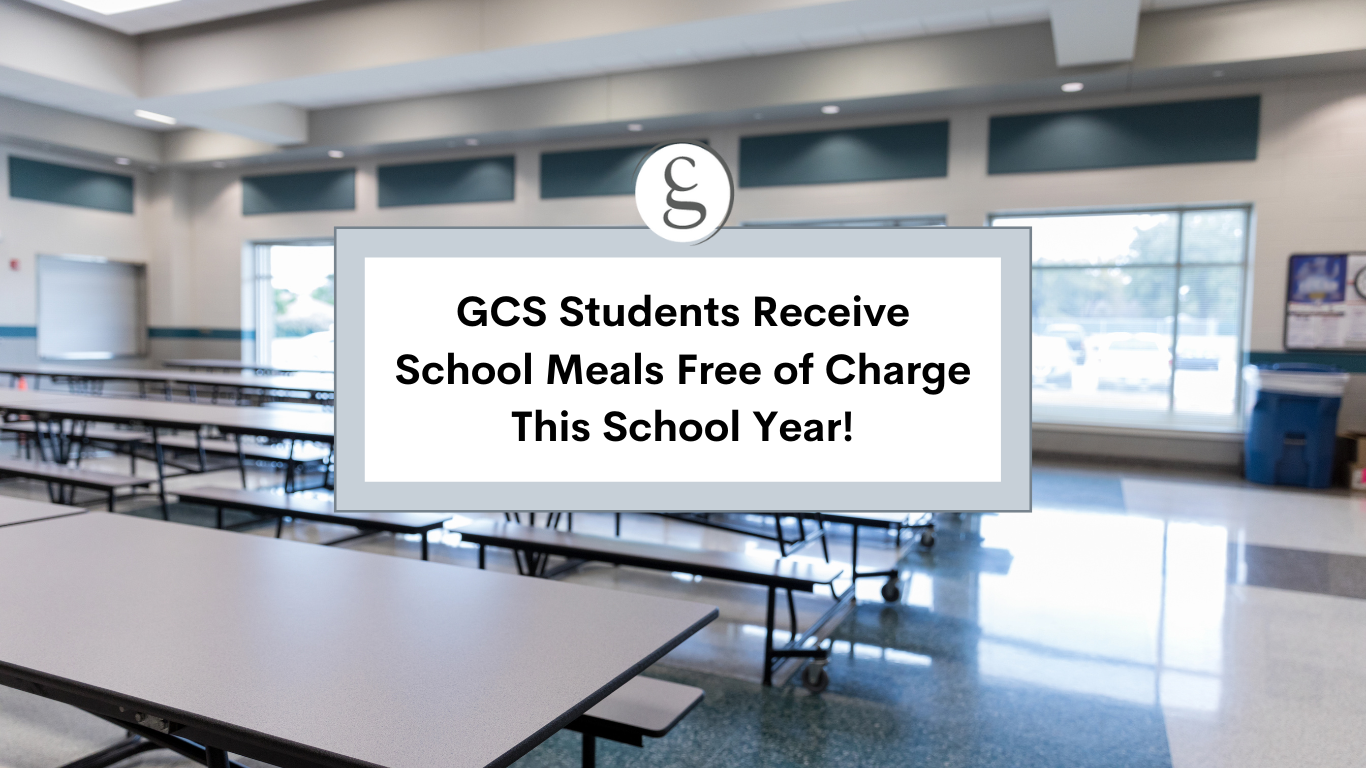 GCS Students Receive School Meals Free of Charge