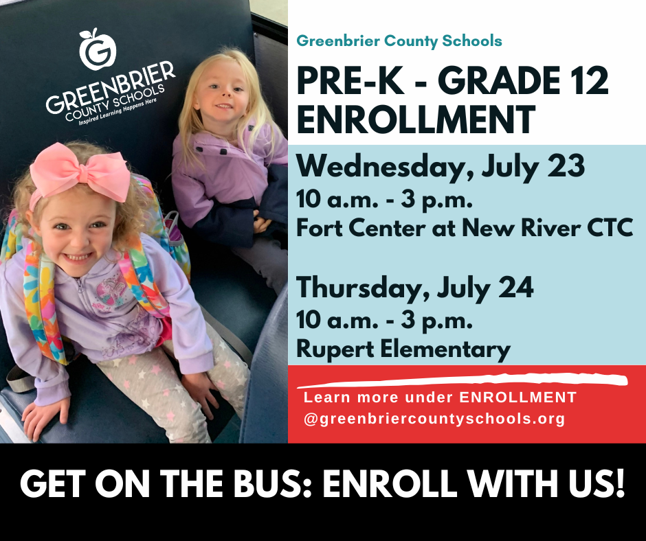 Enroll with us!