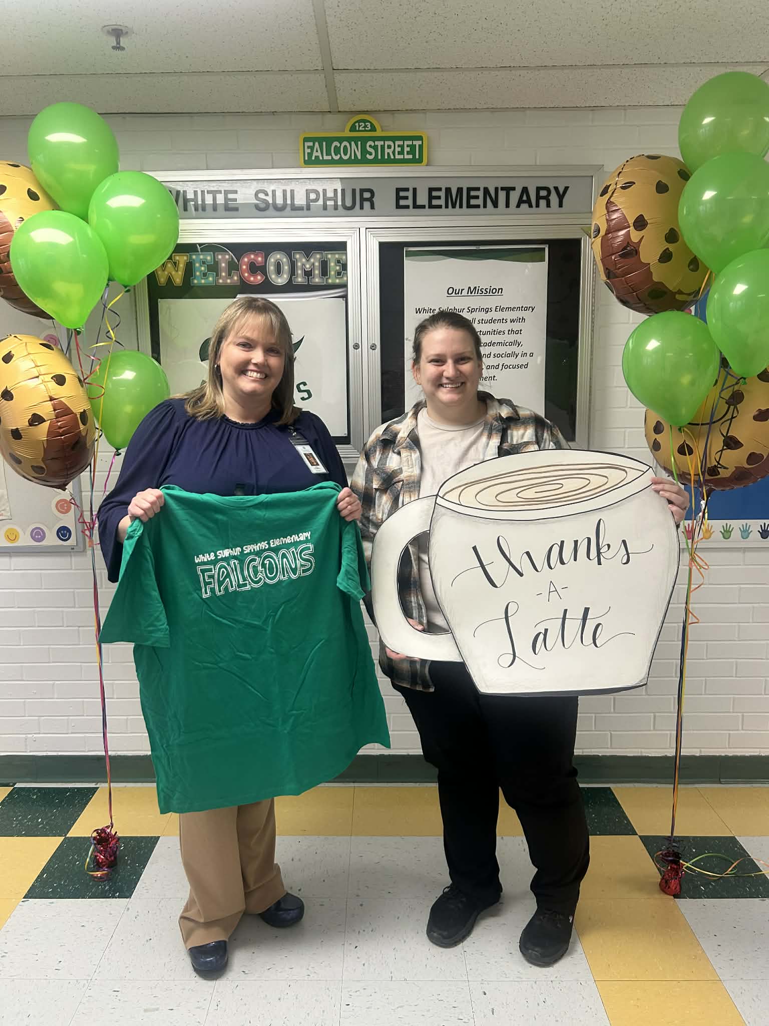 WSSE Principal honors Tootsie's Parntership