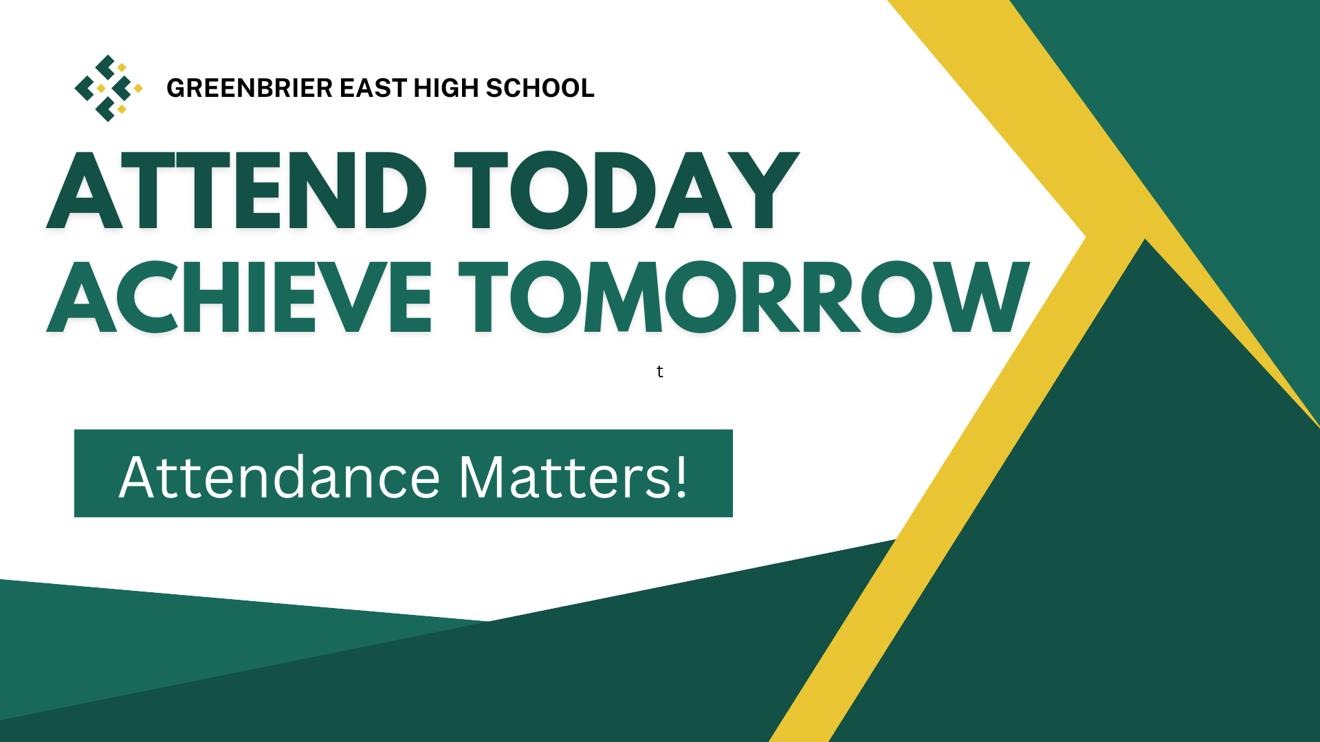 Attendance Matters!