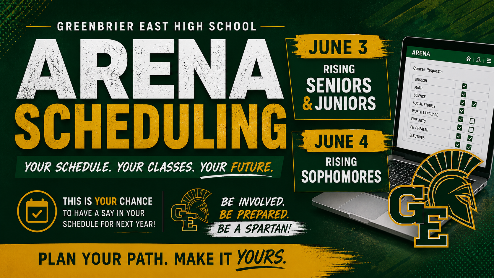 Arena Scheduling