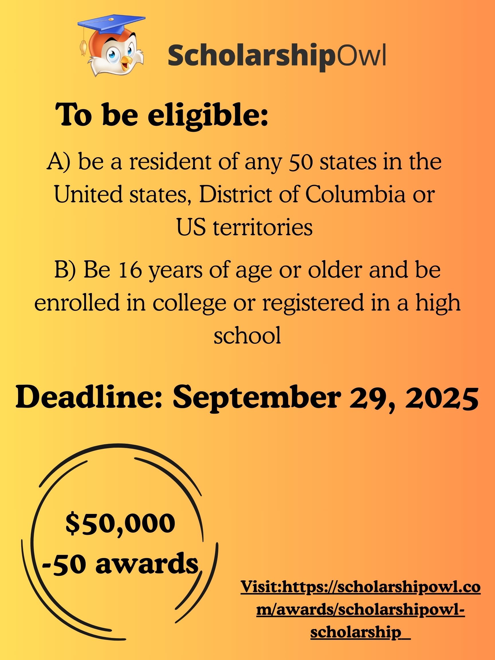 Scholarship Flyer 