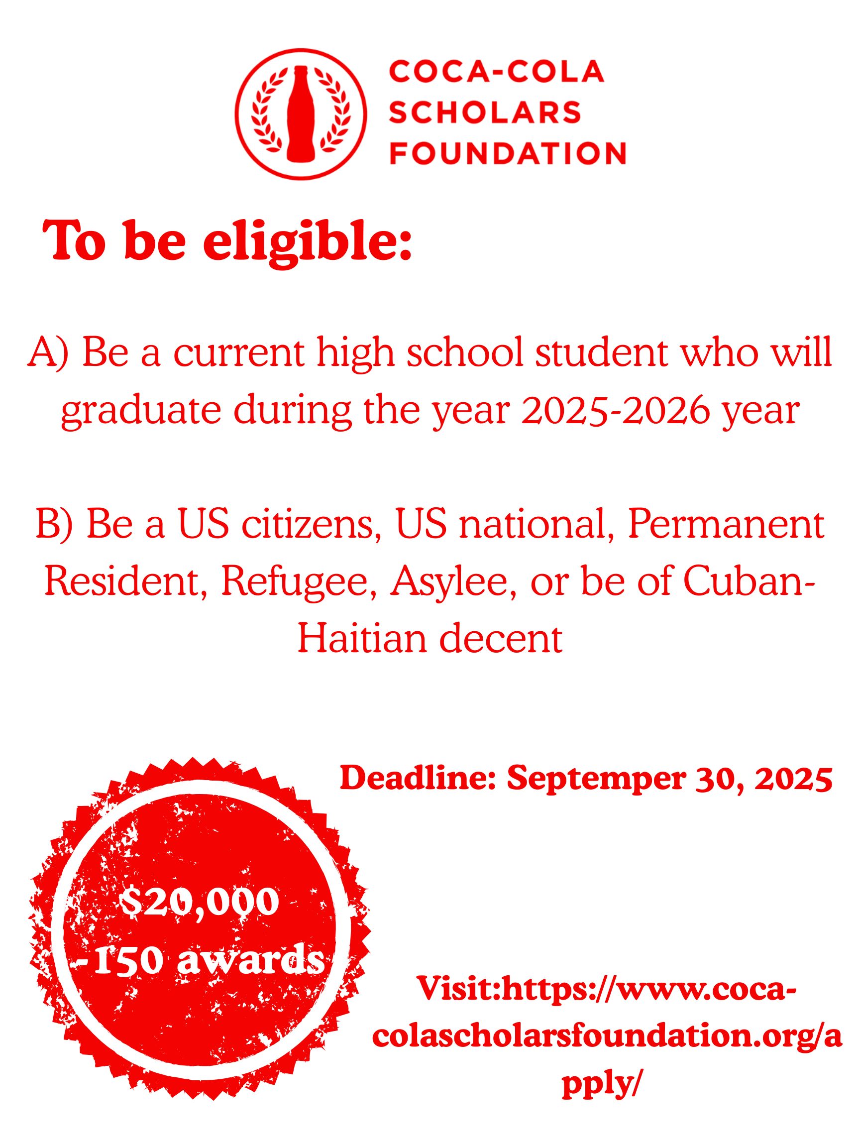 Scholarship Flyer 