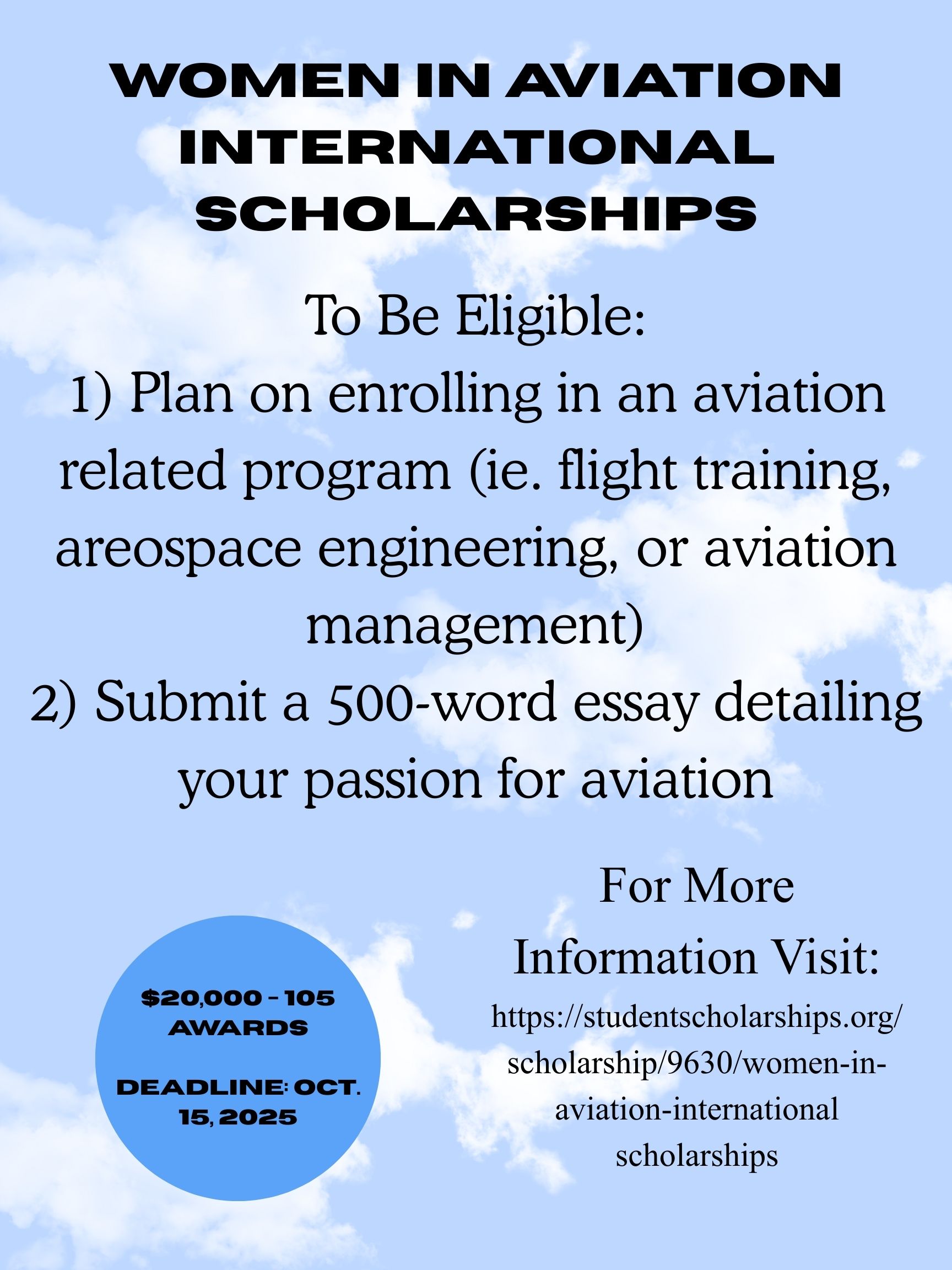 Scholarship Flyer 