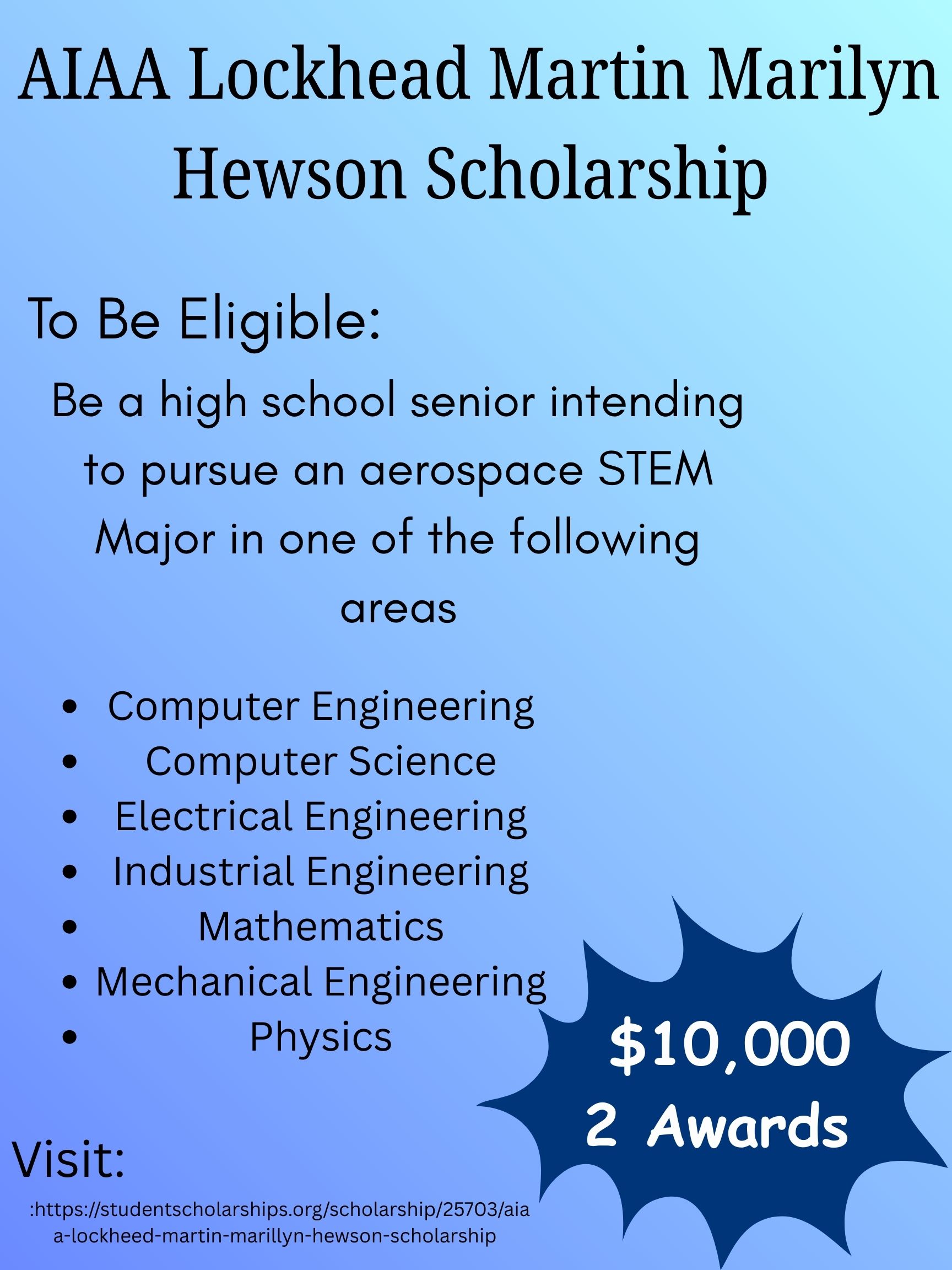 Scholarship Flyer 