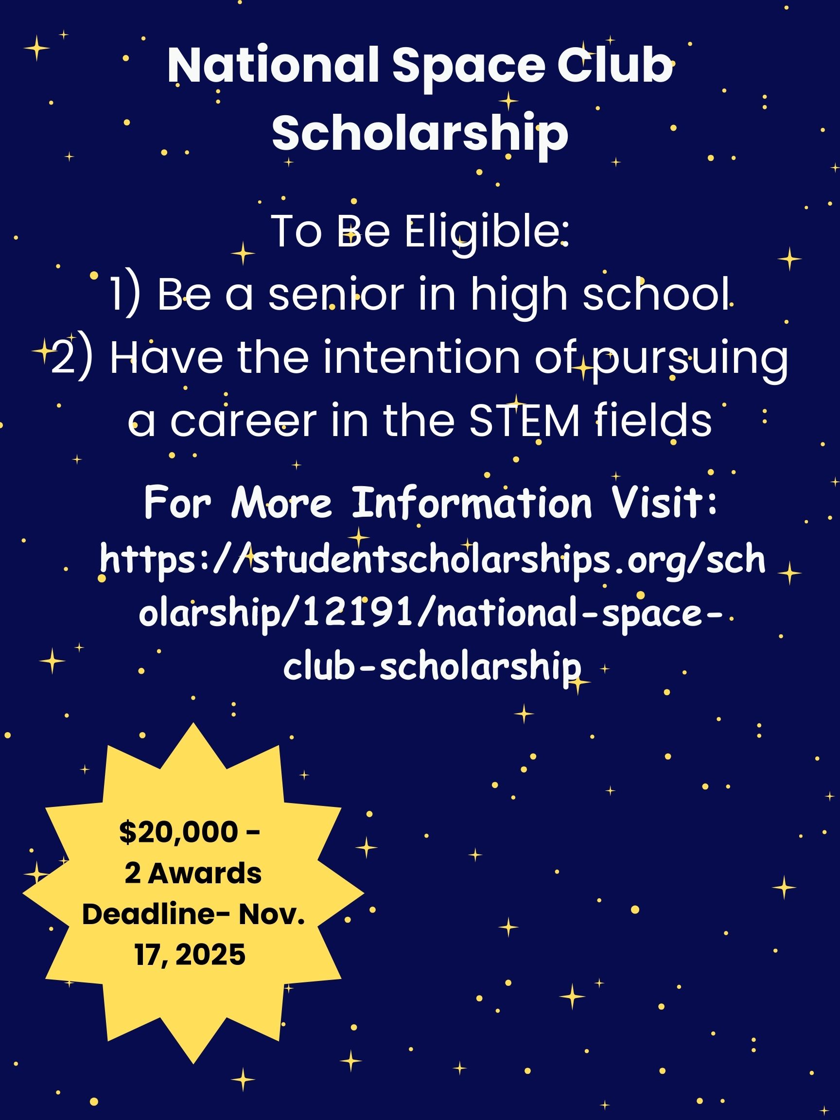 Scholarship Flyer 