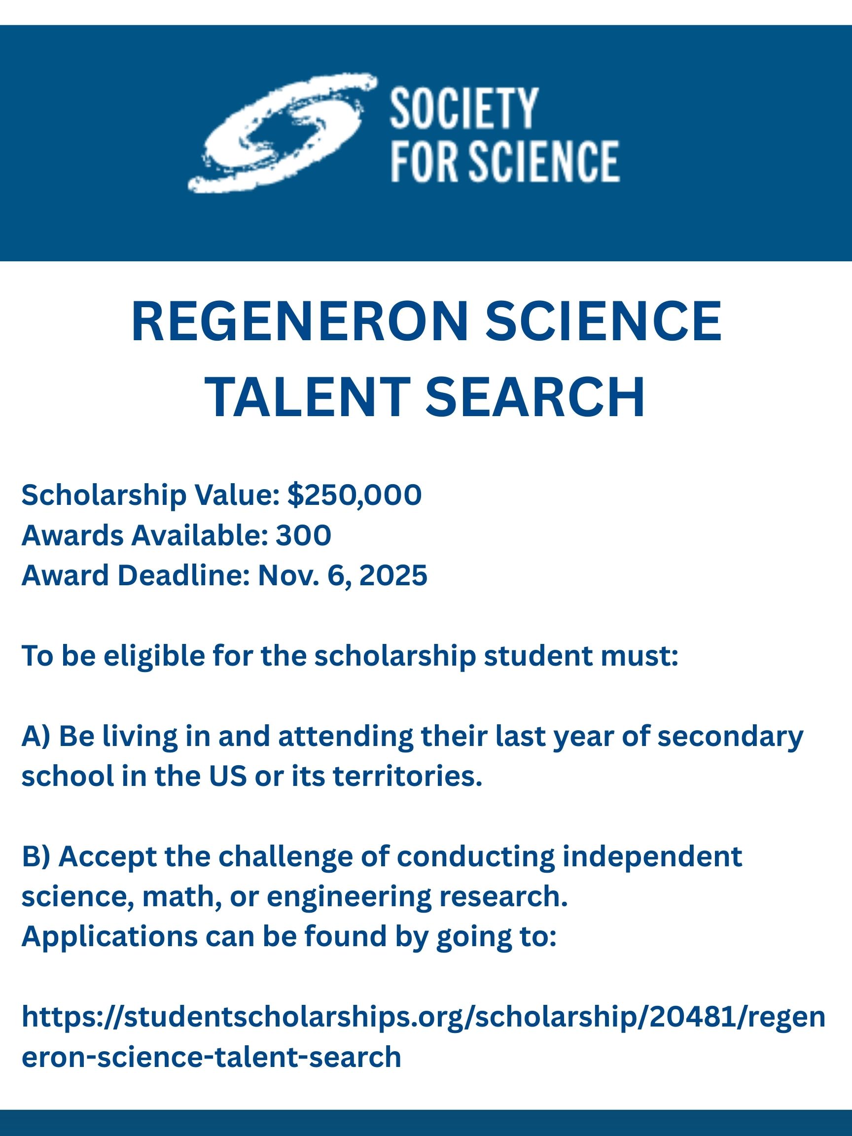 Scholarship Flyer 