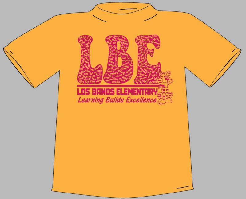 Incentive Shirts Los Banos Elementary