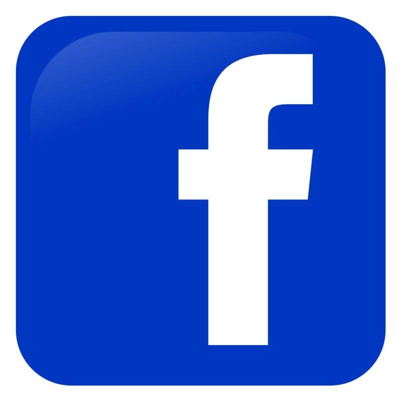Facebook icon and button