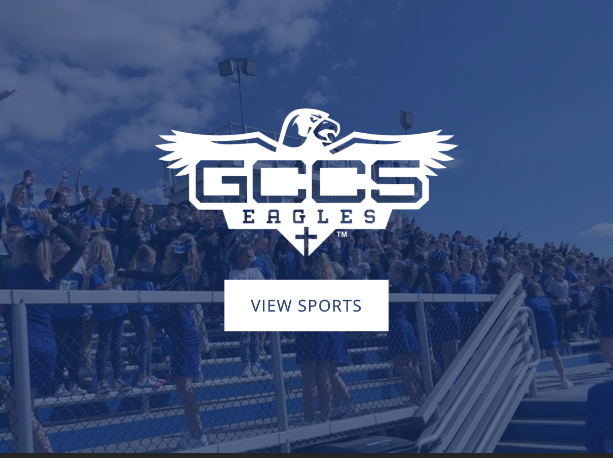 GCCS logo with link to view sports page.