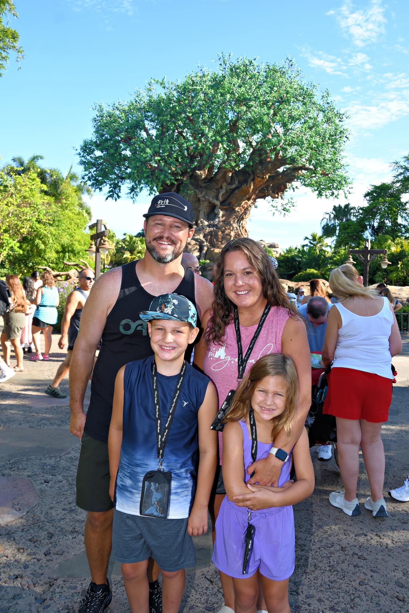 My family at Disney 