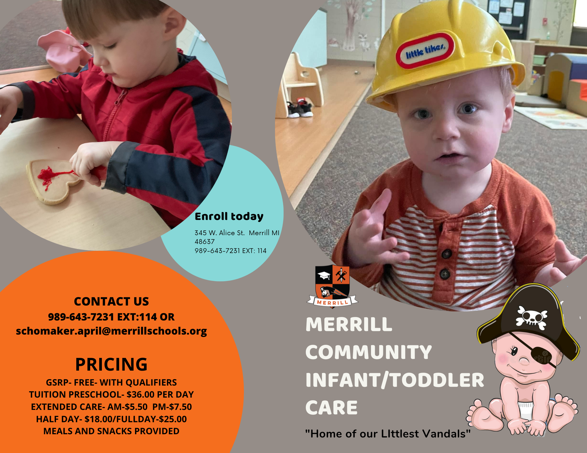 Infant Toddler Care Flyer