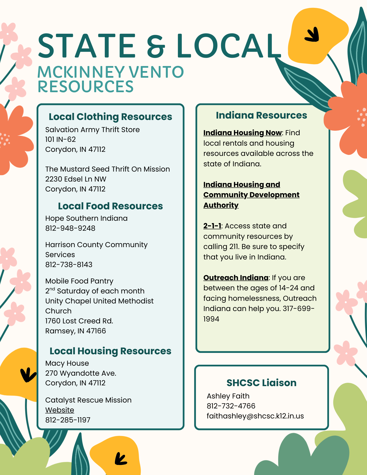 State and Local Resources