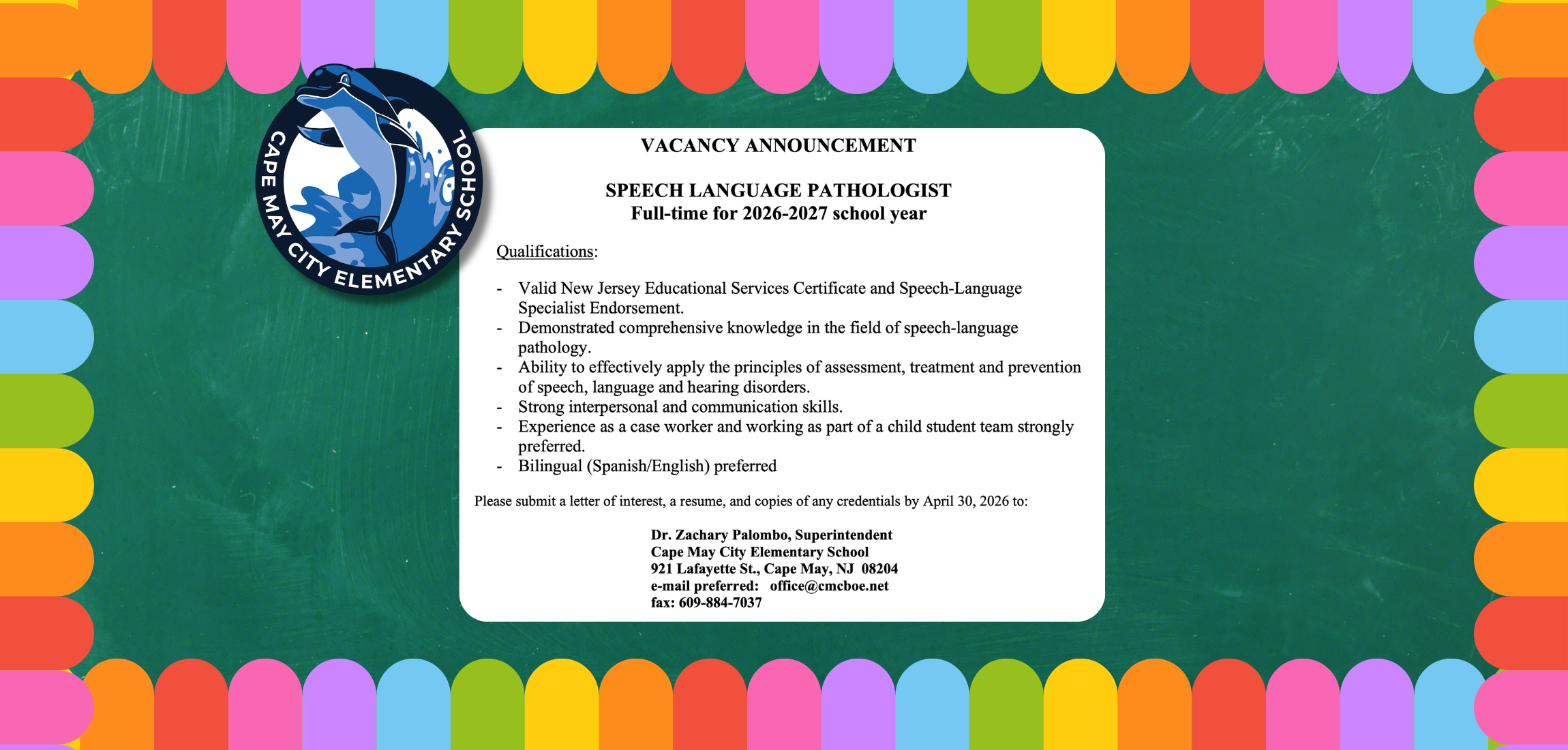 JOB POSTING-April 2026