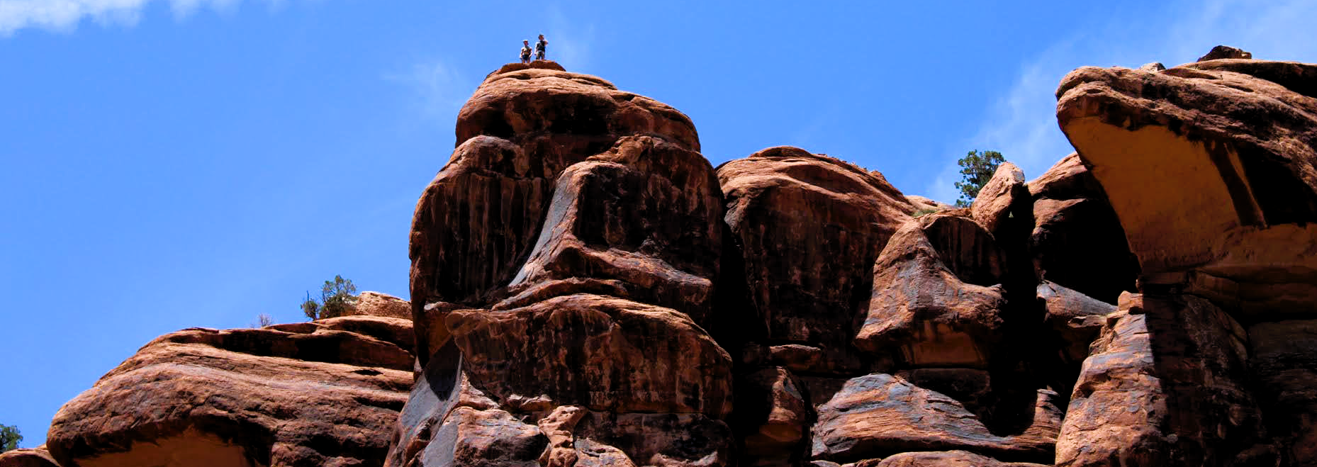 Scenic background of Dominguez-Escalante National Conservation Area