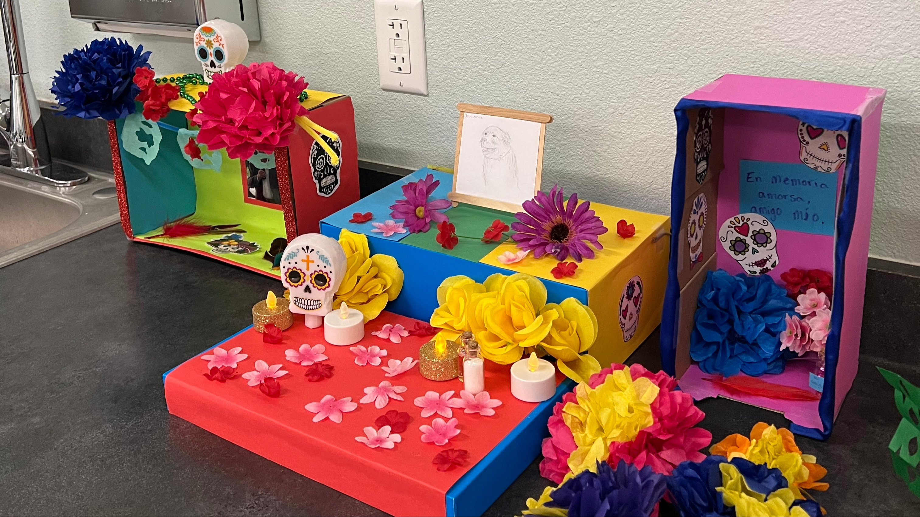 Student projects on Day of the Dead