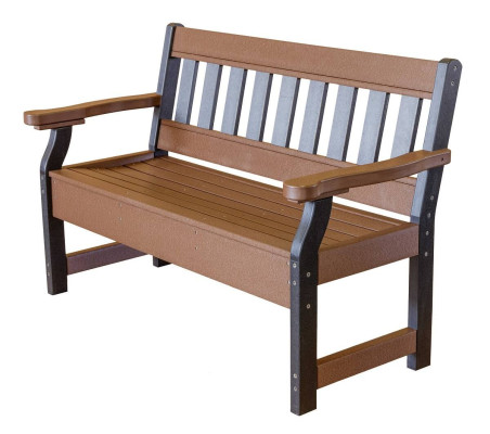 Bench front view