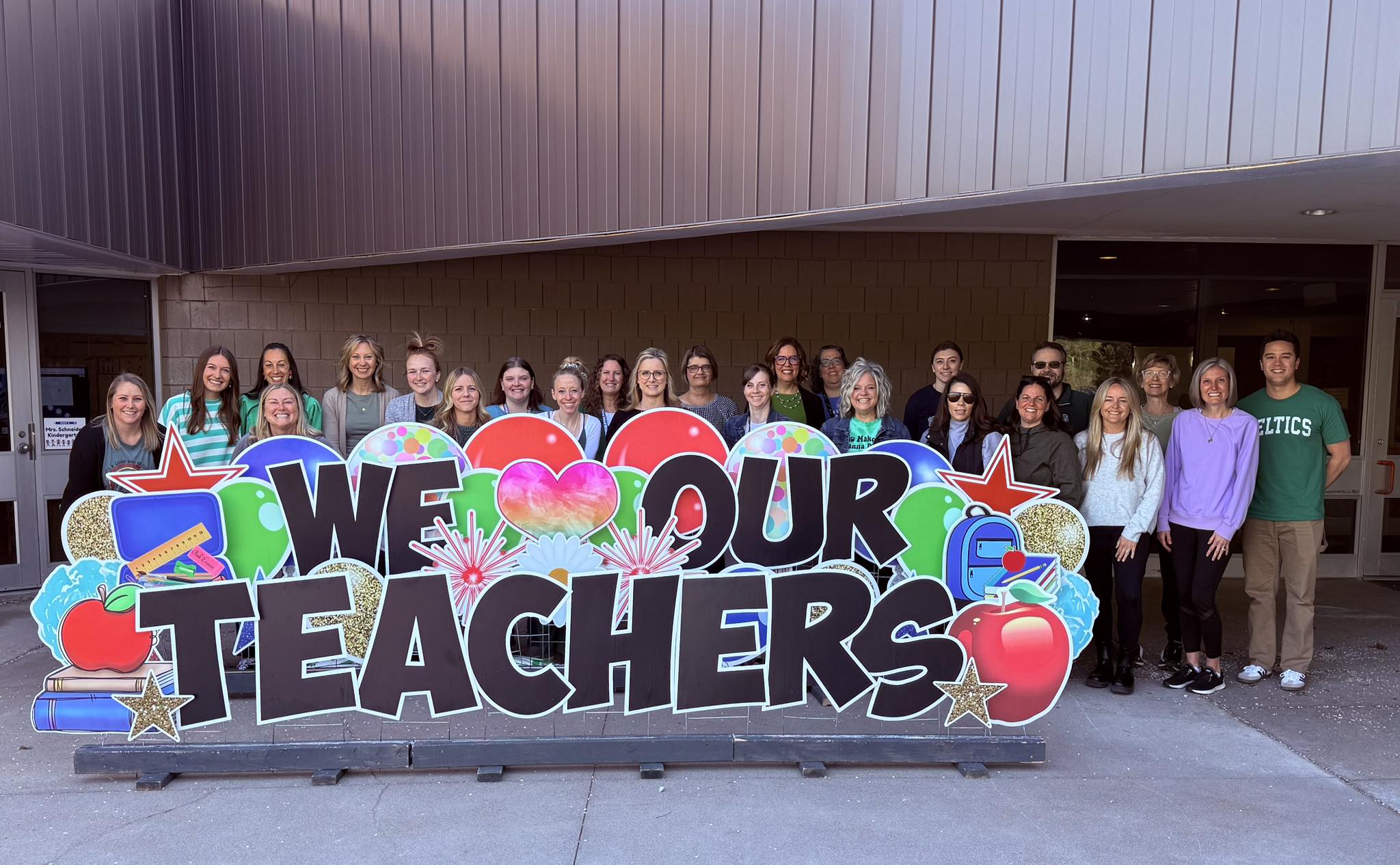 We heart our teachers