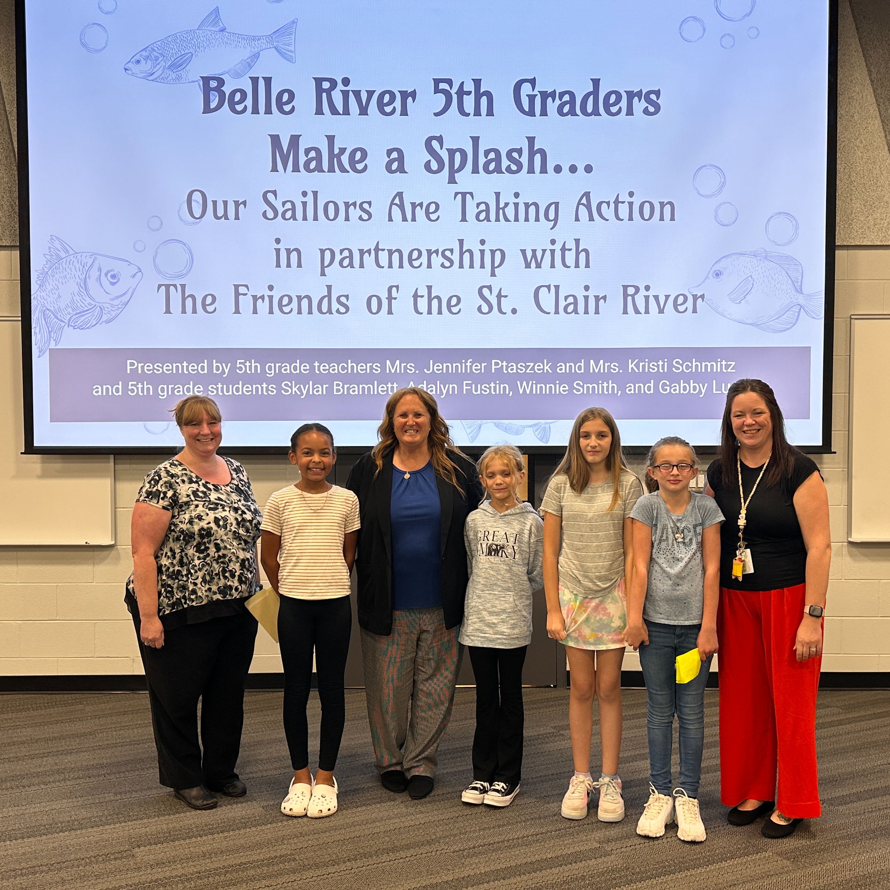 Belle River at Board Meeting