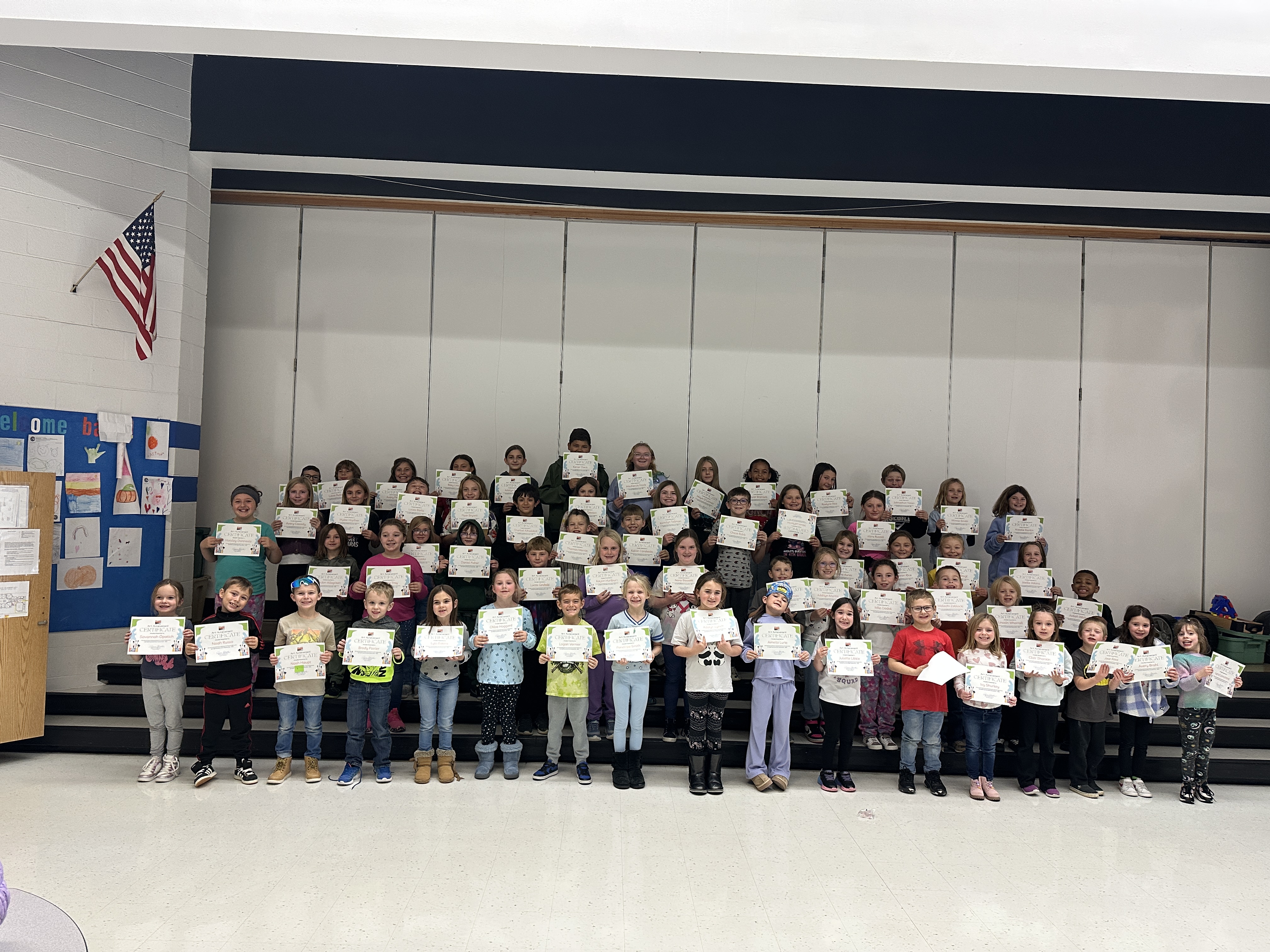 Art Wall at CO recepients