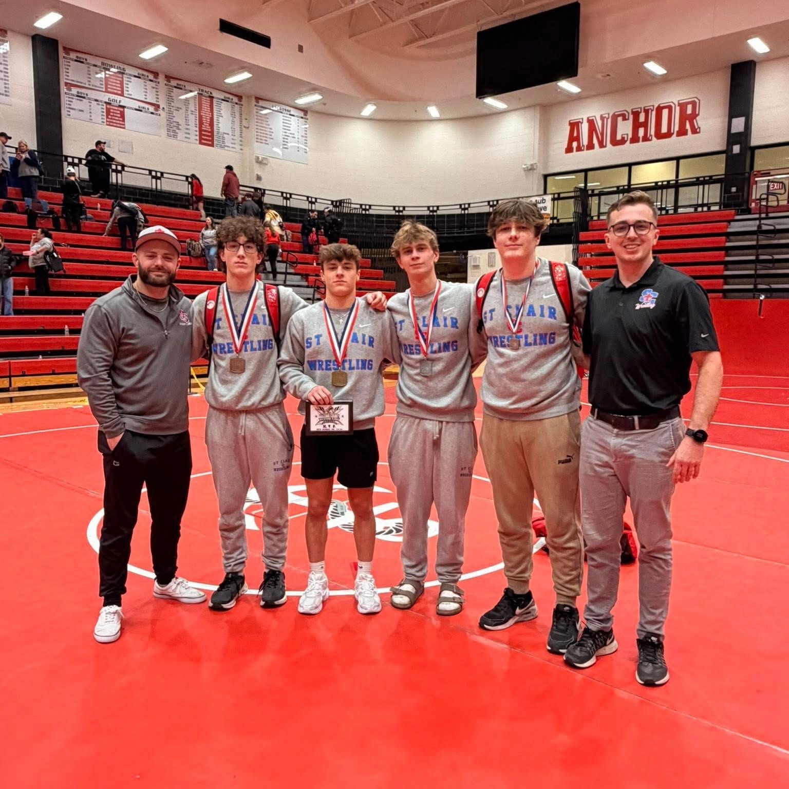 SCHS Wrestling Medalist