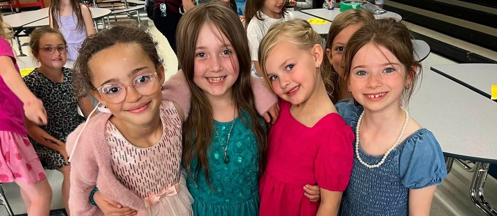 Four Pine River Students dressed up