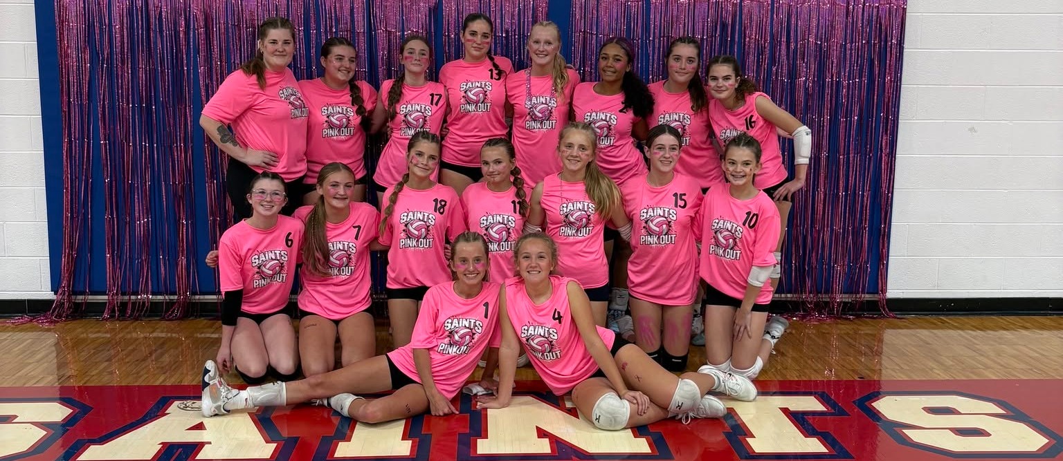 SCMS Volleyball players