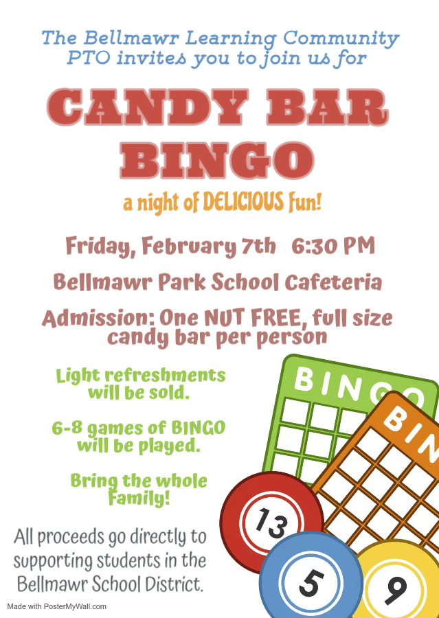 Candy Bar Bingo