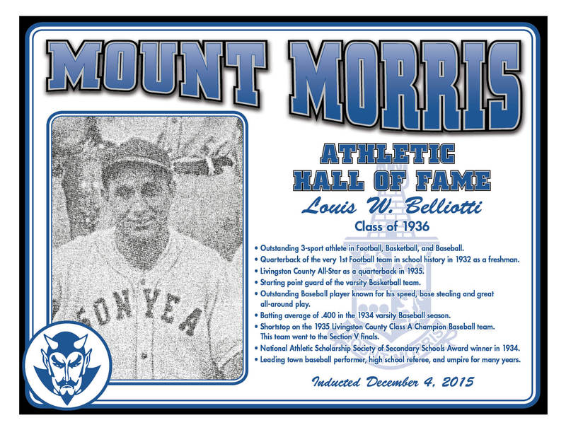 Mount Morris - Louis W. Belliotti
