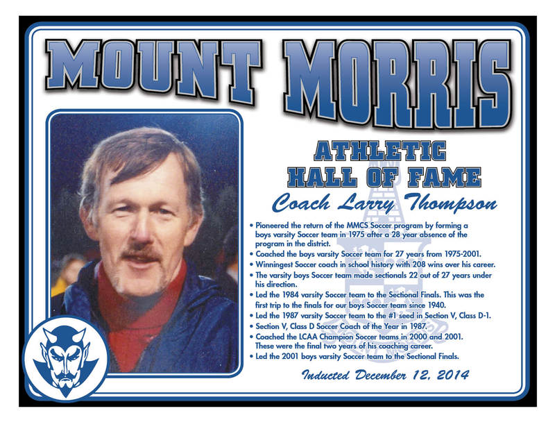 Mount Morris - Coach Larry Thompson
