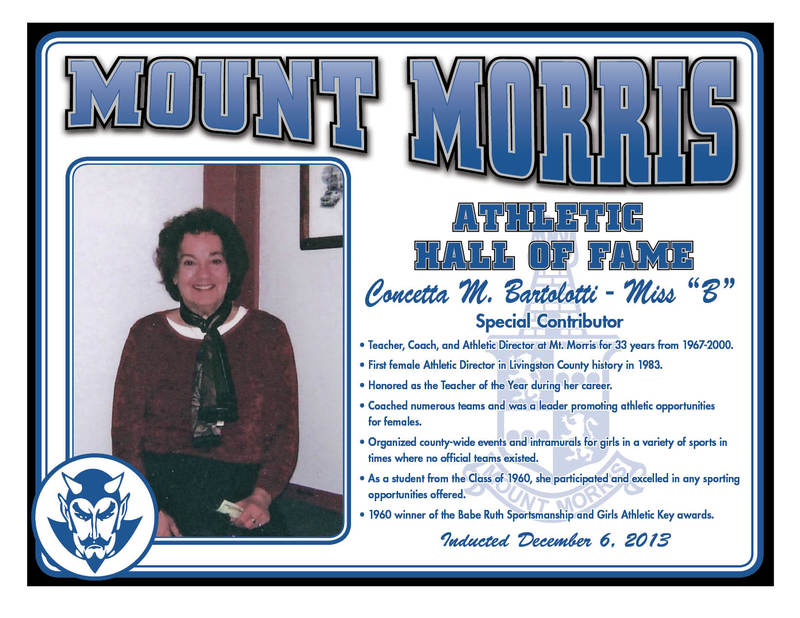 Mount Morris - Concetta M. Bartolotti