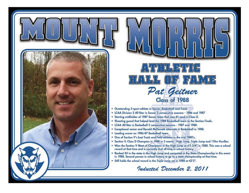 Mount Morris - Pat Geitner