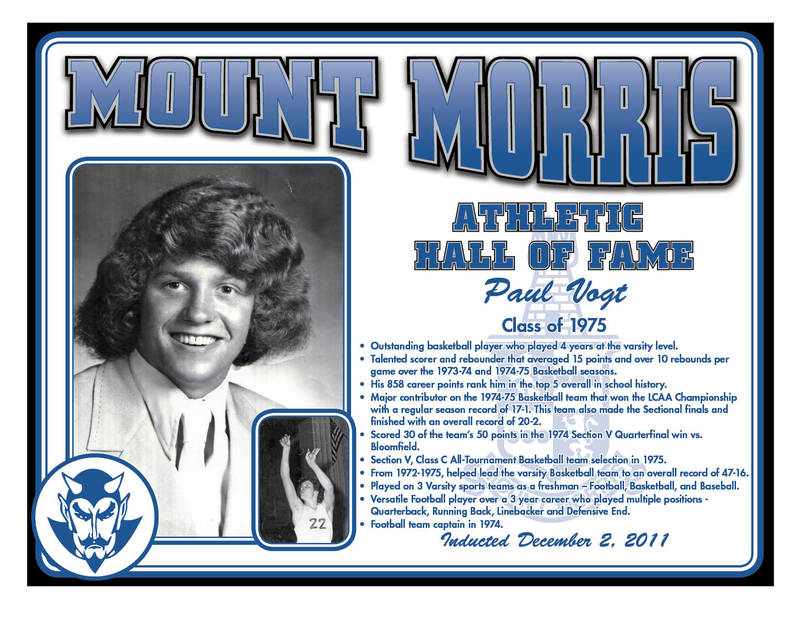 Mount Morris - Paul Vogt