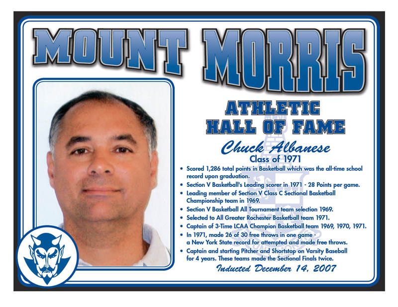 Mount Morris - Chuck Albanese