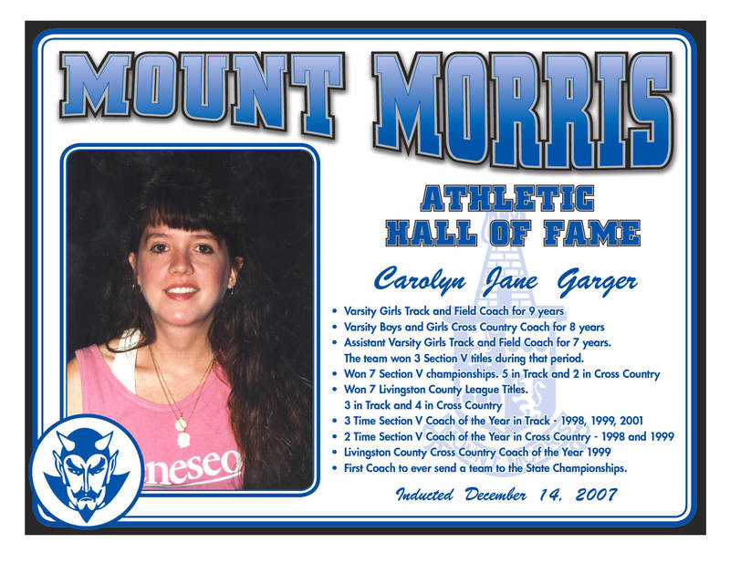Mount Morris - Carolyn Jane Garger