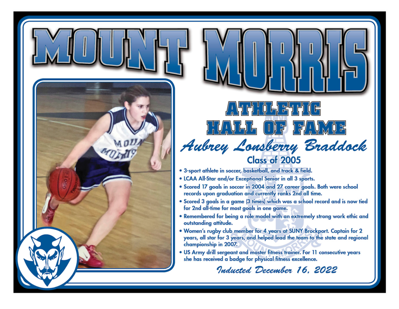 Mount Morris - Aubrey Lonsberry Braddock
