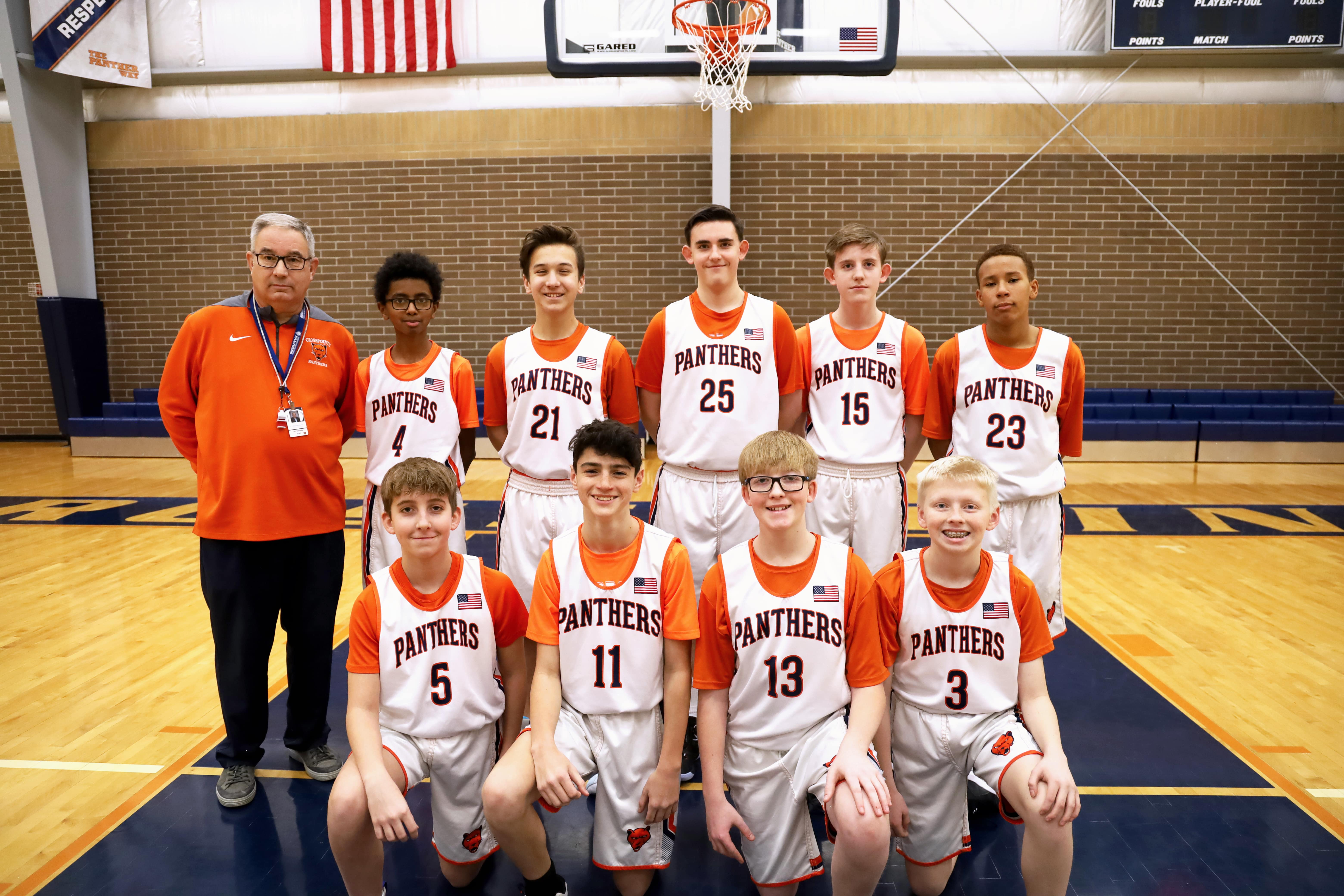 Middle School Boys Basketball