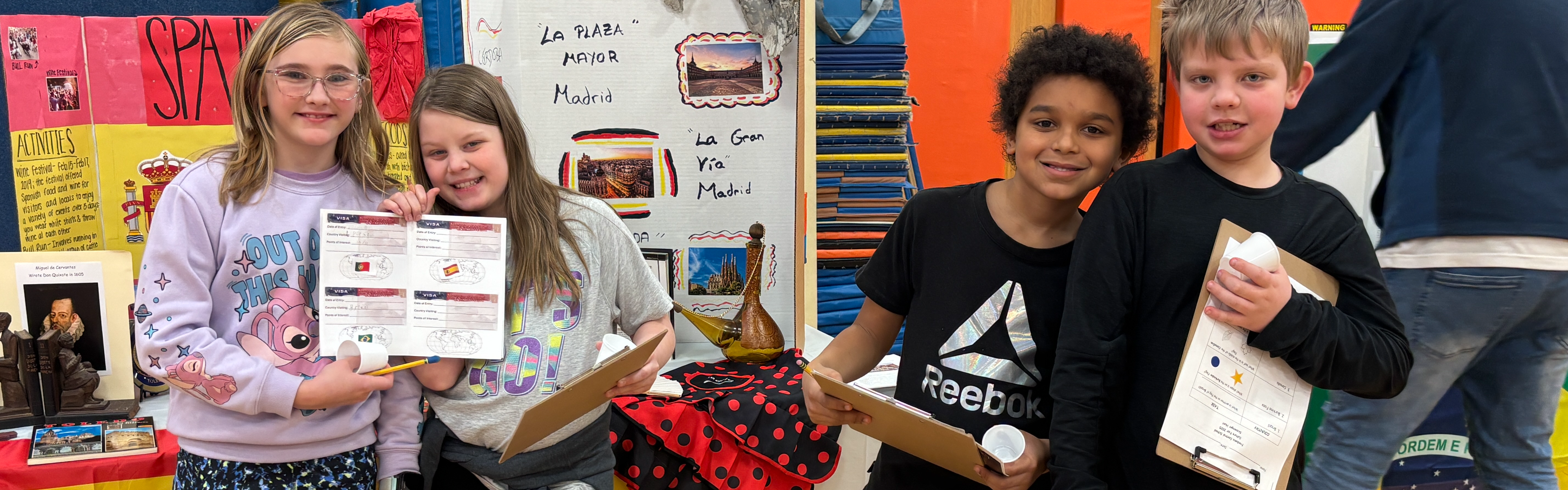 Students at the 2025 Culture Fair