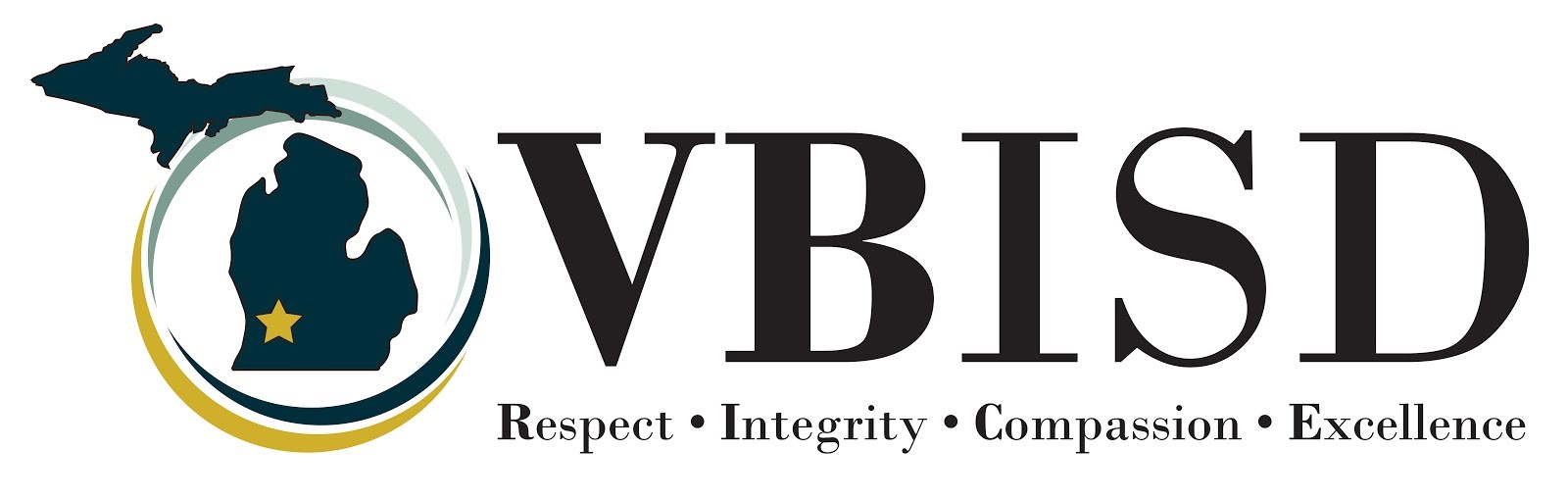 VBISD logo with tagline respect integrity compassion excellence