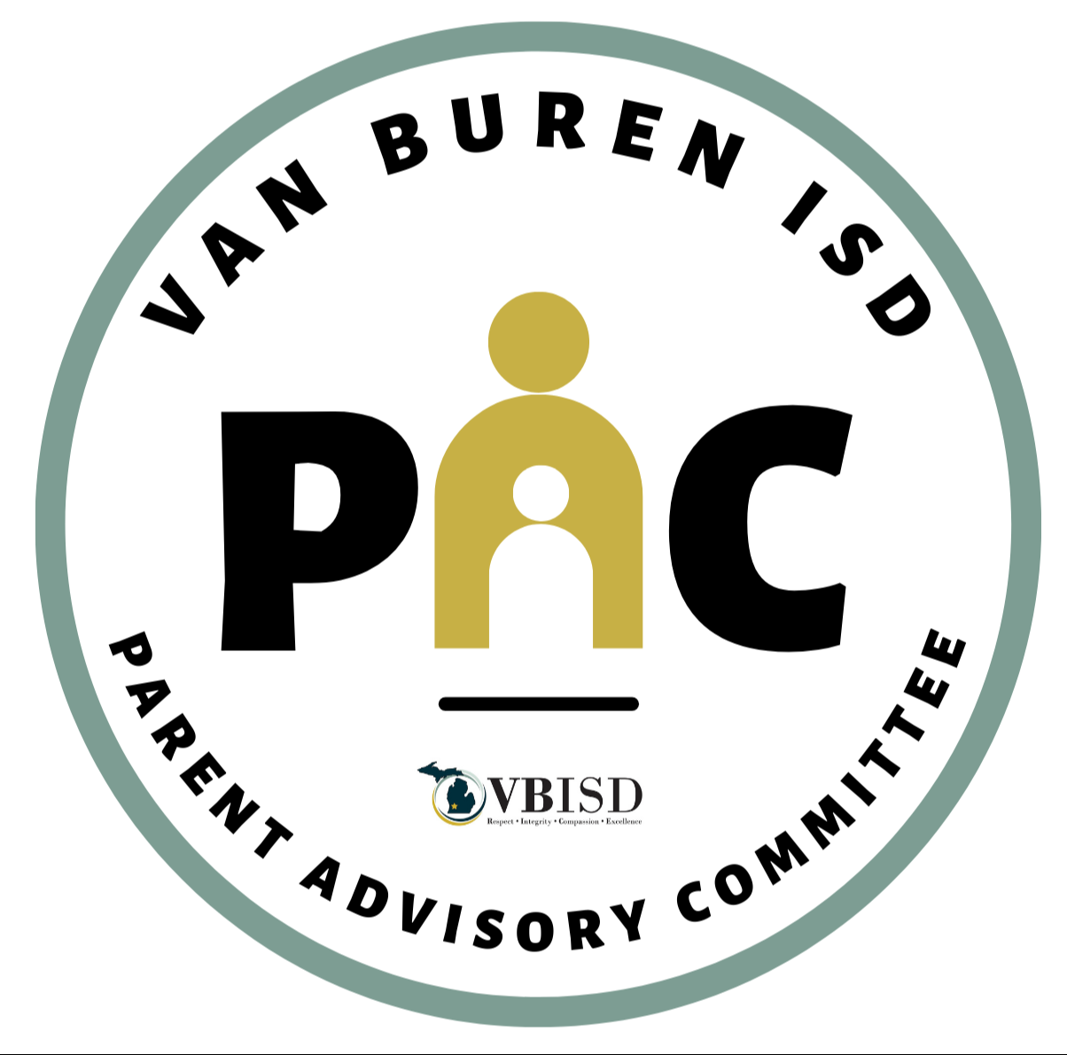 Logo for the Van Buren ISD Parent Advisory Committee.