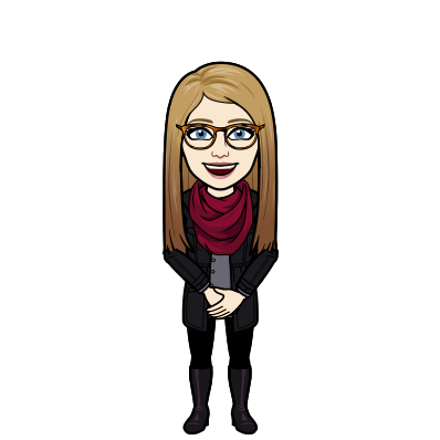 Jen Bloomfield's Bitmoji Character