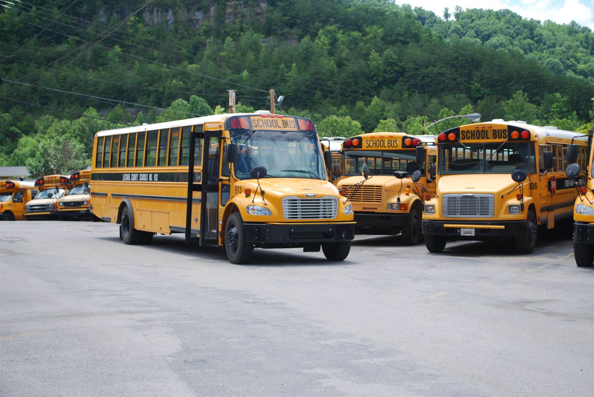 Picture of Letcher County School Buses